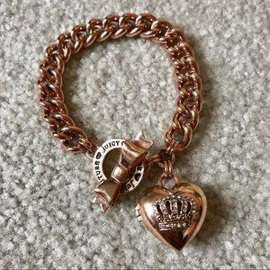 Juicy Couture locket bracelet